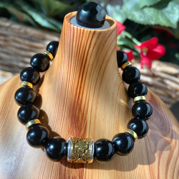 Men's Black Onyx Bracelet (APA)